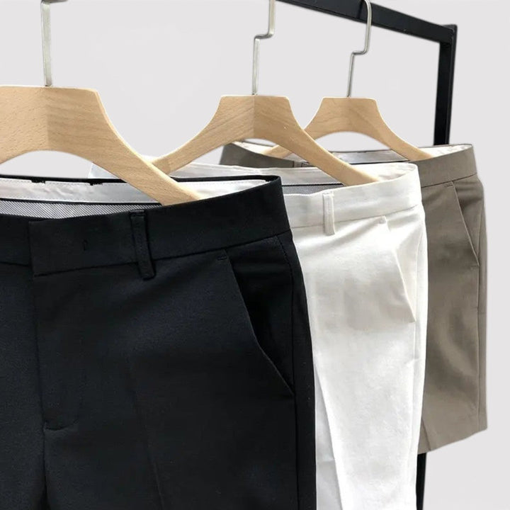 Michael Sydney men's slacks shorts, front view