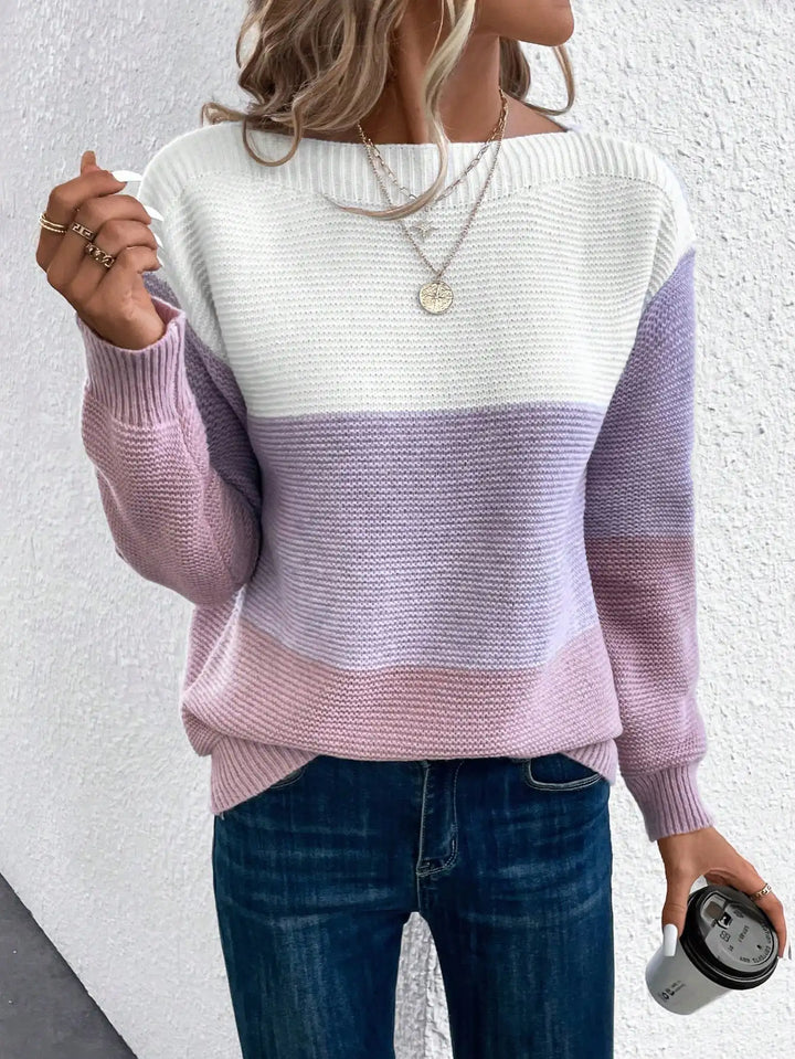 Tonya™ | Colour Block Jumper
