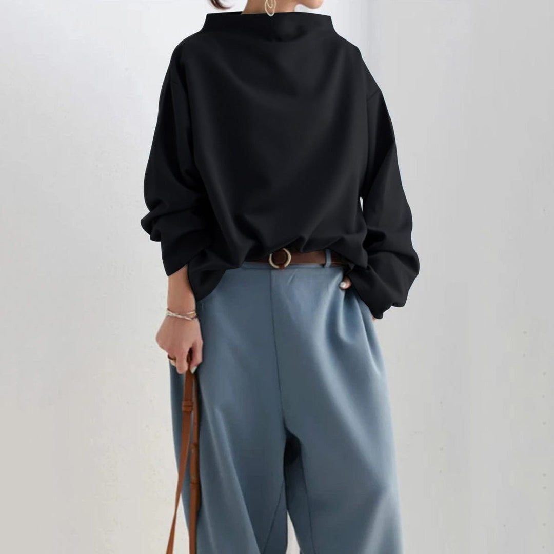 Norma™ | Funnel Neck Jumper