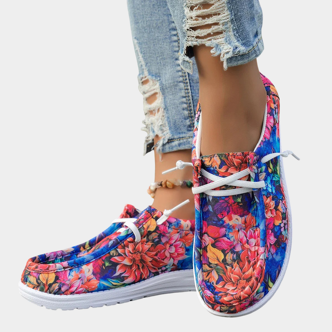 Alexandra™ | Floral Comfort Shoes