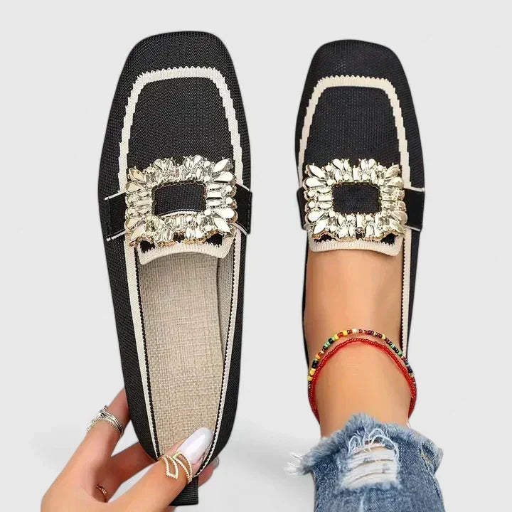 Glenda™ | Embellished Comfort Flats