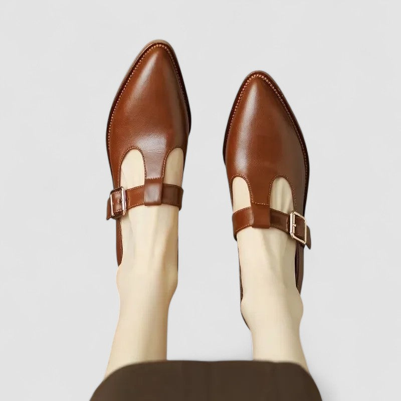 Leah™ | Mary Jane Heeled Shoes