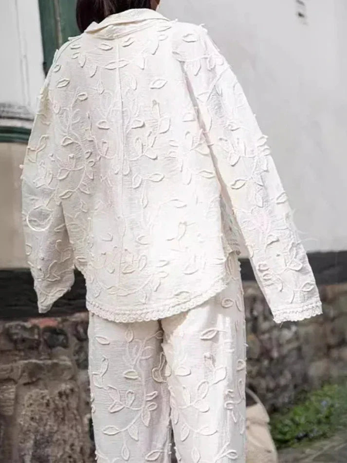 Alicia™ | Embroidered Relaxed Set