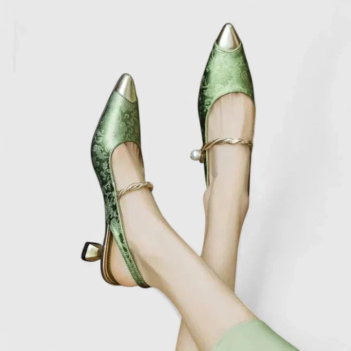 Violet™ | Cushioned Kitten Heels