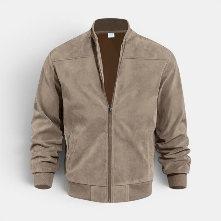 Michael Sydney men's jacket with stand collar, front view