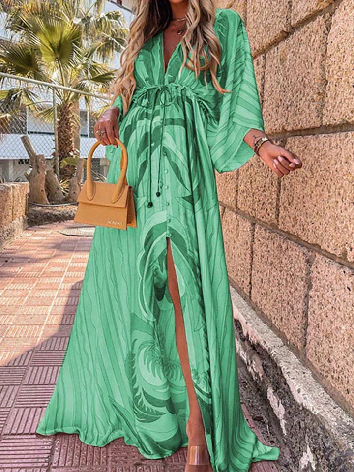 Rhonda™ | Holiday Kaftan Maxi Dress