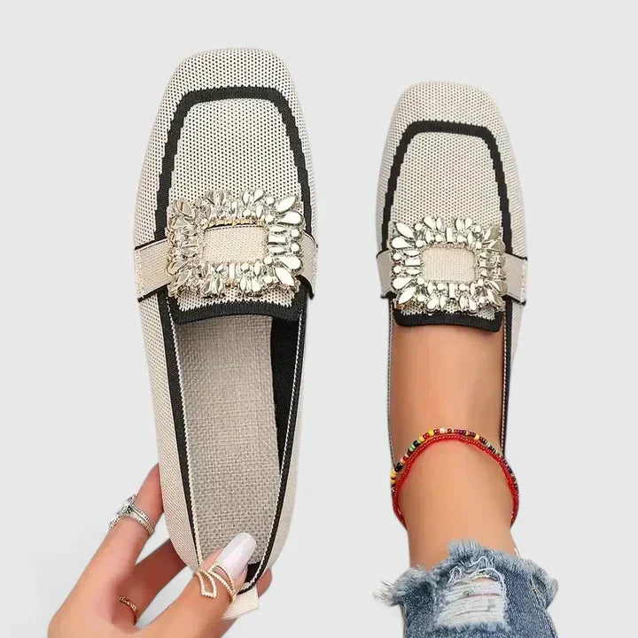 Glenda™ | Embellished Comfort Flats