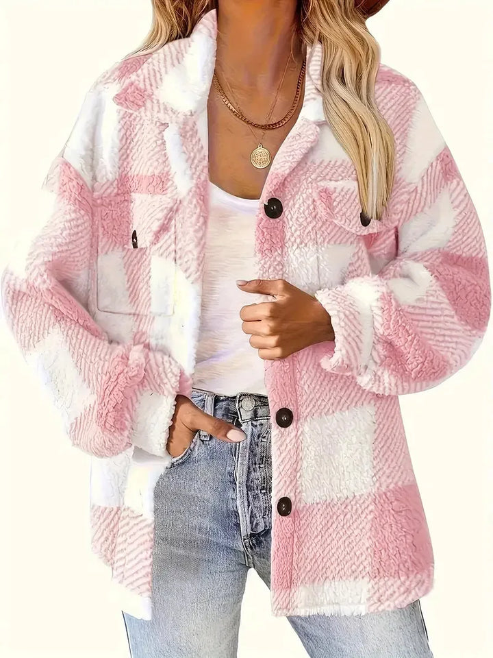 Meredith™ | Checked Cosy Jacket