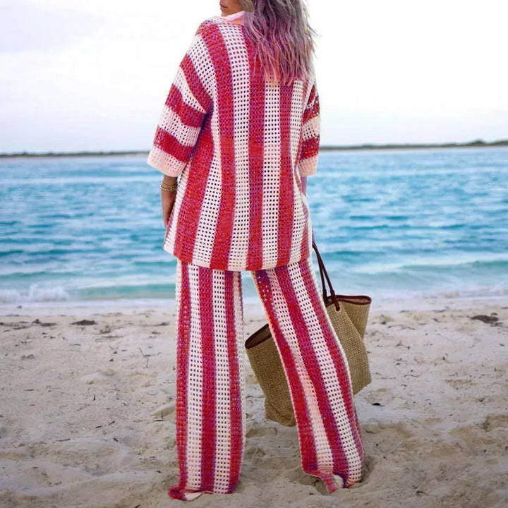 Holly™ | Striped Boho Set