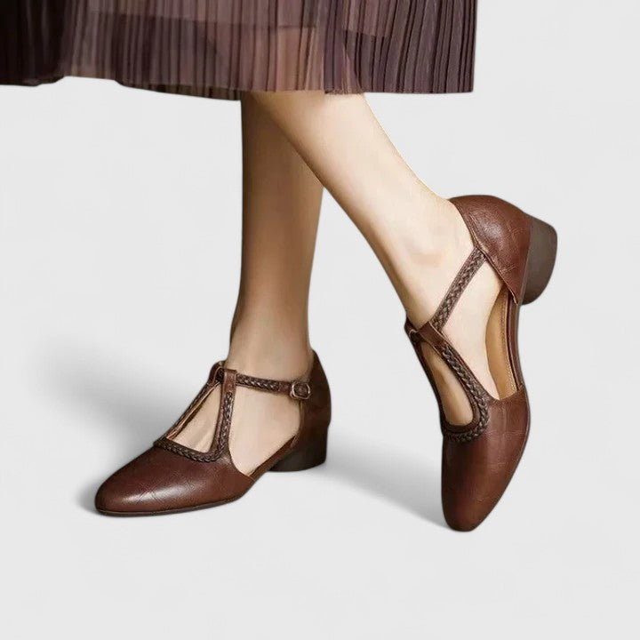 Krista™ | T-Strap Flats