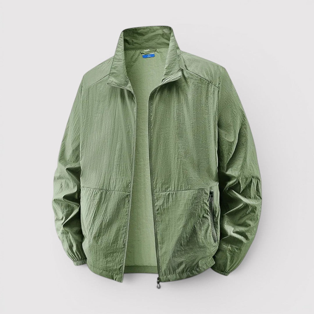 Michael Sydney men's lightweight jacket, front view