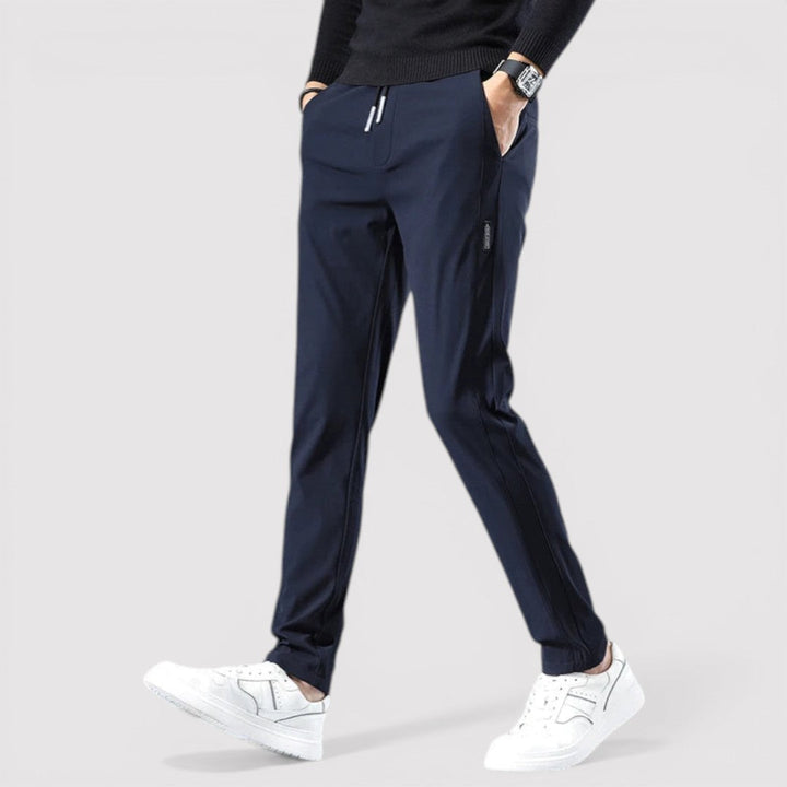 Michael Sydney men's slim pants, front view