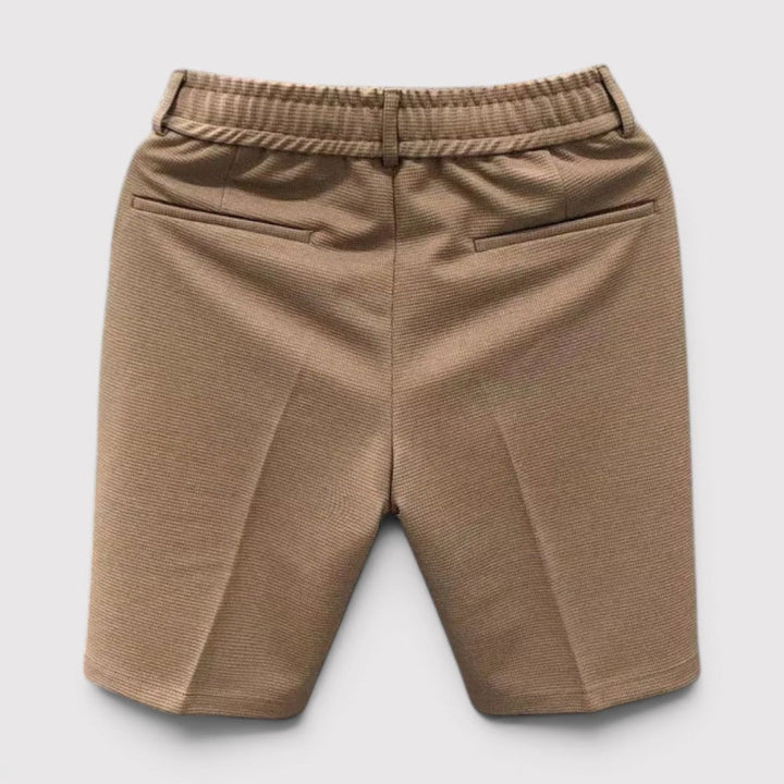 Michael Sydney men's lightweight basic shorts, front view
