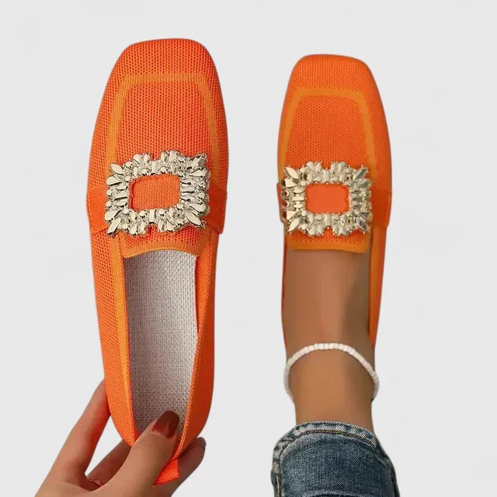 Glenda™ | Embellished Comfort Flats