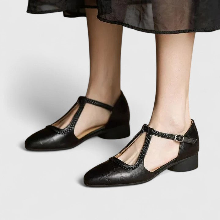 Krista™ | T-Strap Flats