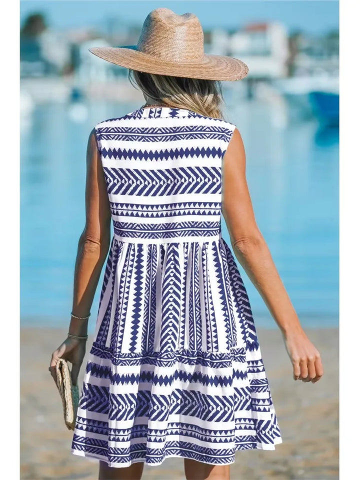 Yvonne™ | Geometric Summer Dress
