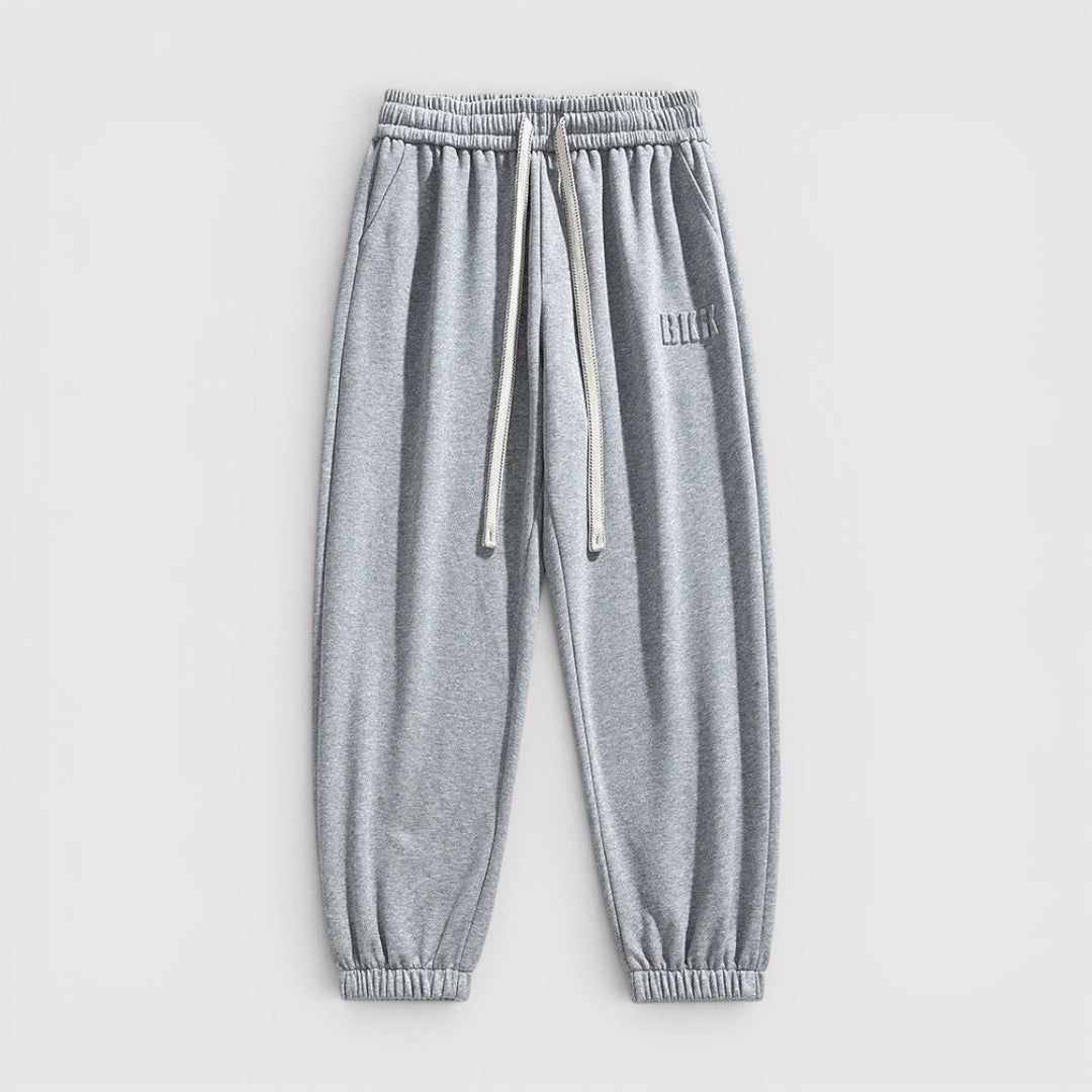 Michael Sydney men's stretch joggers, front view