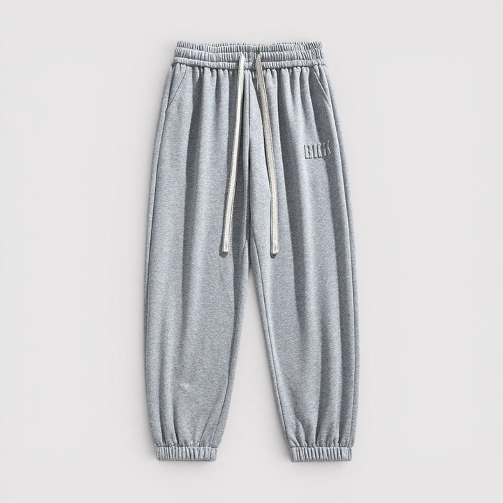Michael Sydney men's stretch joggers, front view
