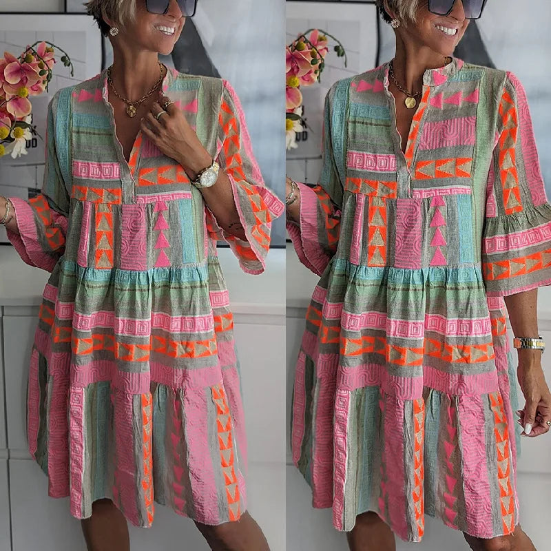 Marion™ | Ruffled Spring Mini Dress