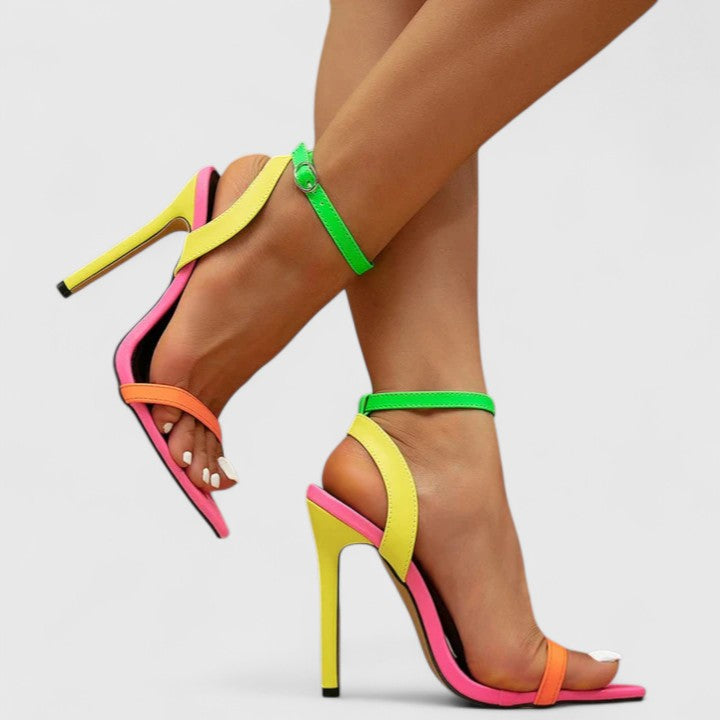 Laura™ | Neon Multicolour Pumps
