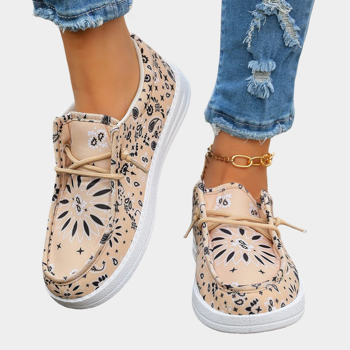 Claire™ | Cream Comfort Shoes