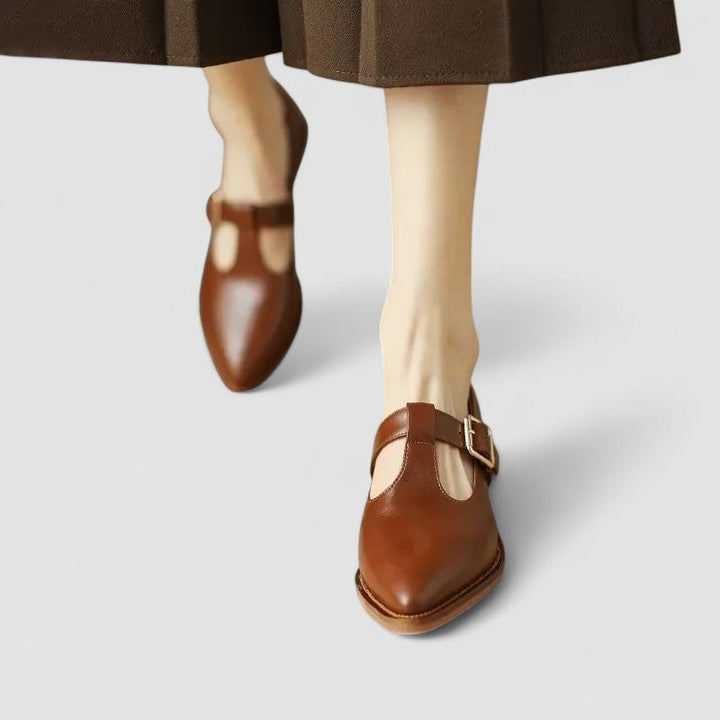 Leah™ | Mary Jane Heeled Shoes