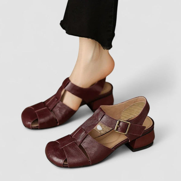 Kathy™ | Woven Closed-Toe Sandals