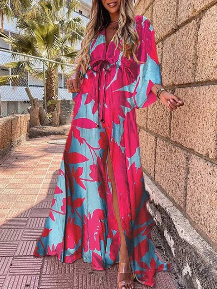 Rhonda™ | Holiday Kaftan Maxi Dress