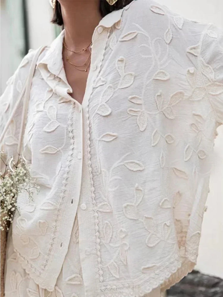 Alicia™ | Embroidered Relaxed Set