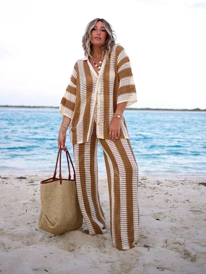 Holly™ | Striped Boho Set
