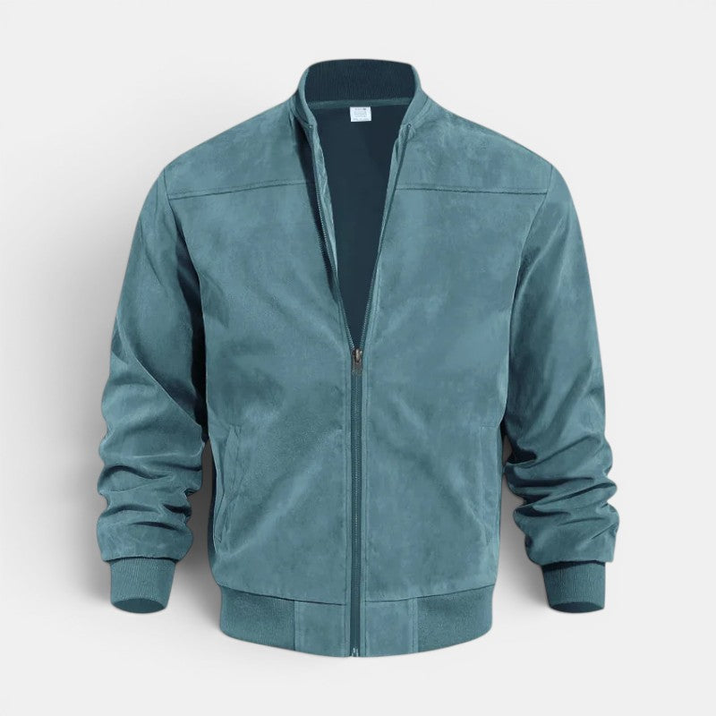 Michael Sydney men's jacket with stand collar, front view