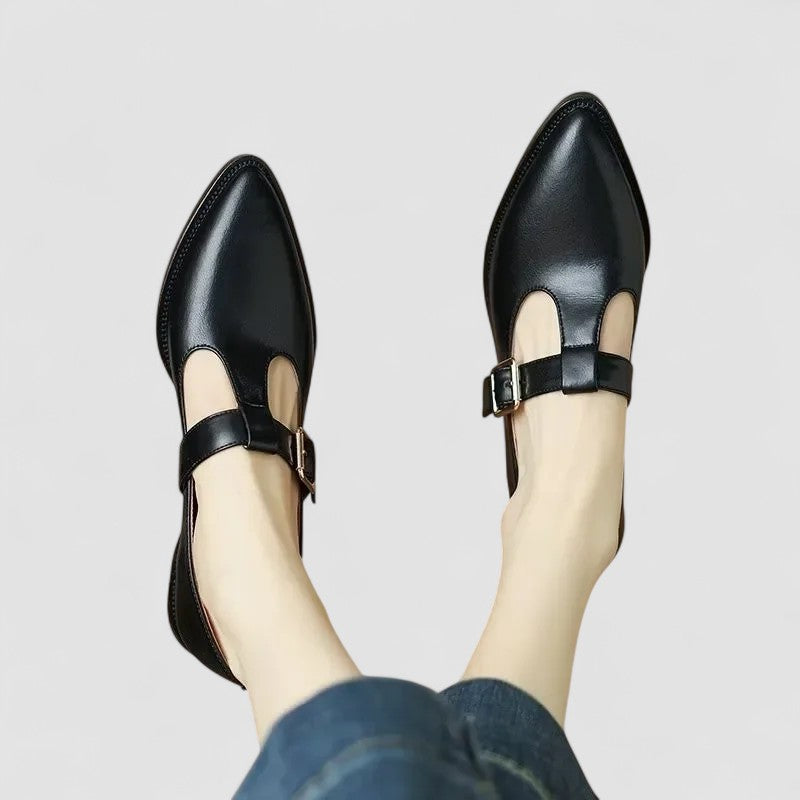 Leah™ | Mary Jane Heeled Shoes
