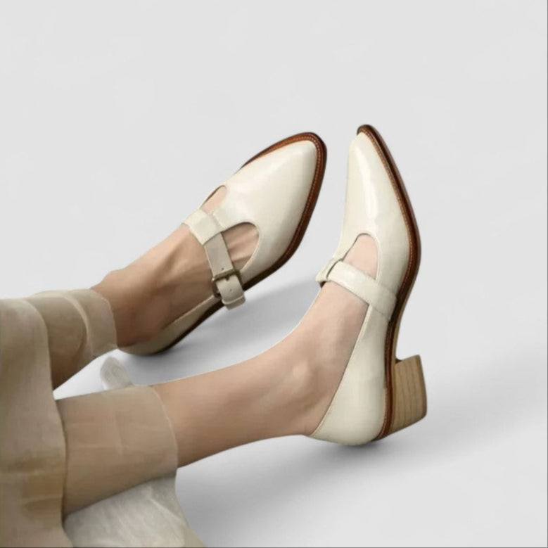 Leah™ | Mary Jane Heeled Shoes