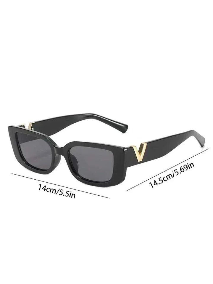 Daniela™ | Chunky Rectangle Retro Sunglasses