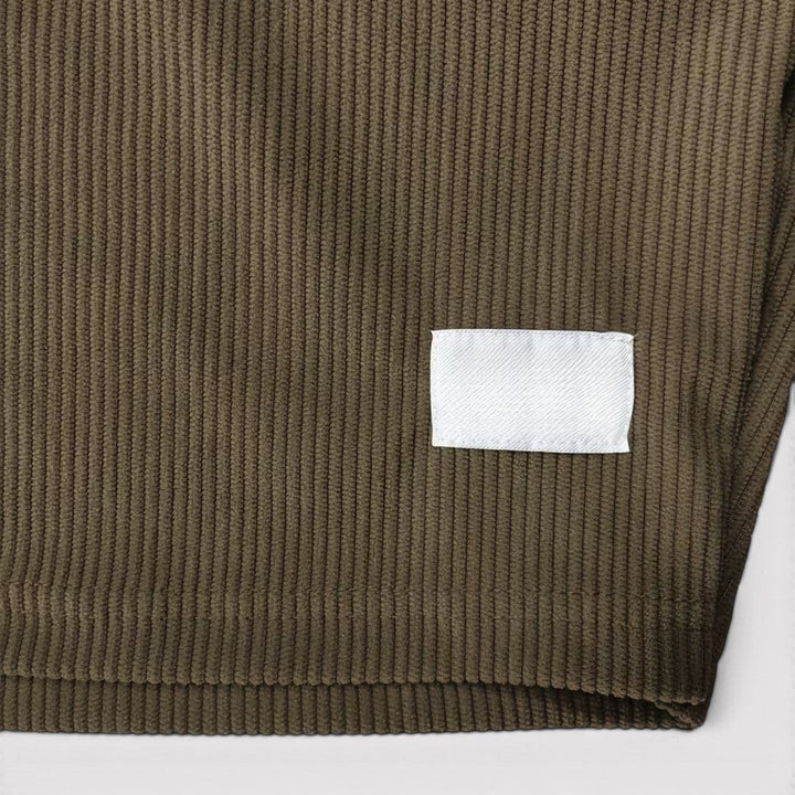 Michael Sydney men's textured shorts, front view