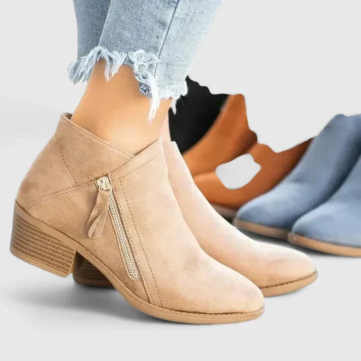Yvonne™ | Easy Side-Zip Boots