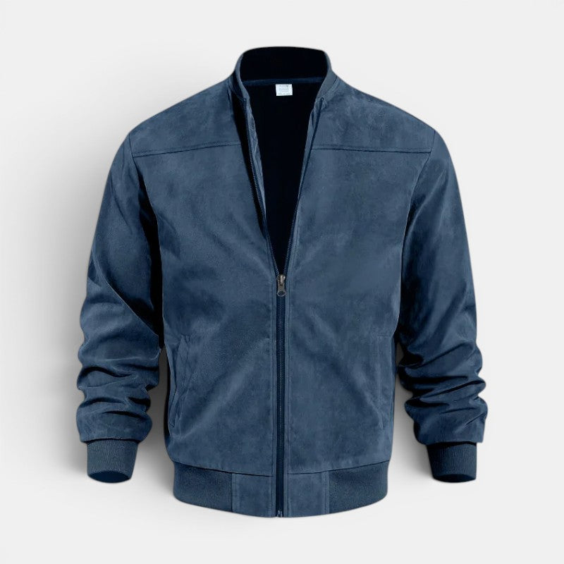 Michael Sydney men's jacket with stand collar, front view