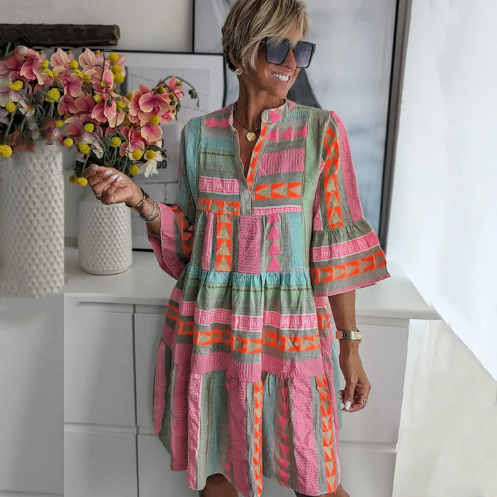 Marion™ | Ruffled Spring Mini Dress