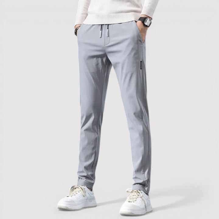 Michael Sydney men's slim pants, front view