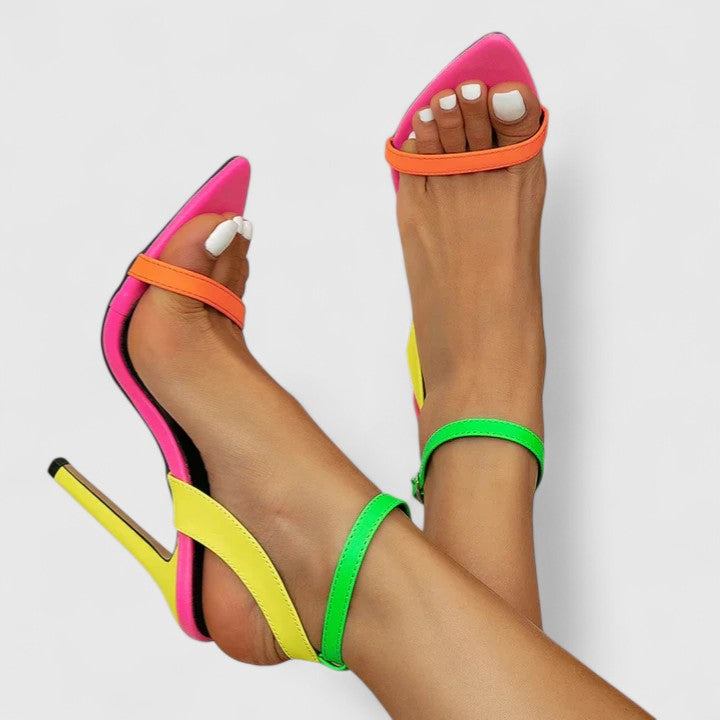 Laura™ | Neon Multicolour Pumps