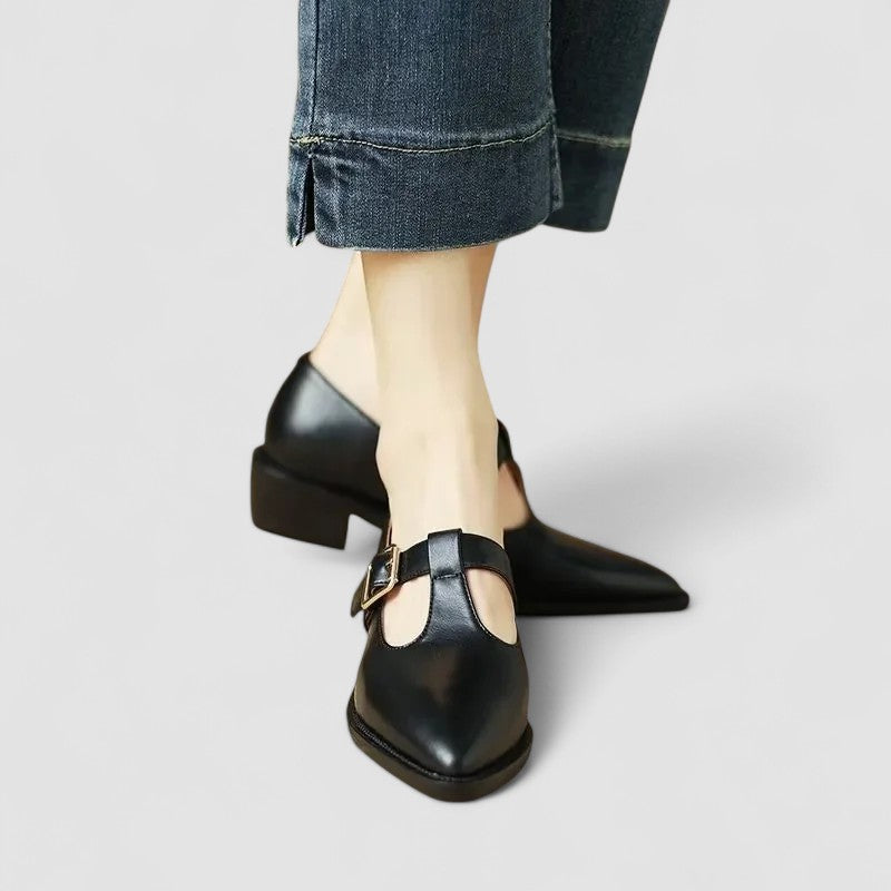 Leah™ | Mary Jane Heeled Shoes