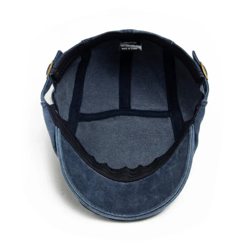 Michael Sydney men's Flat cap, front view