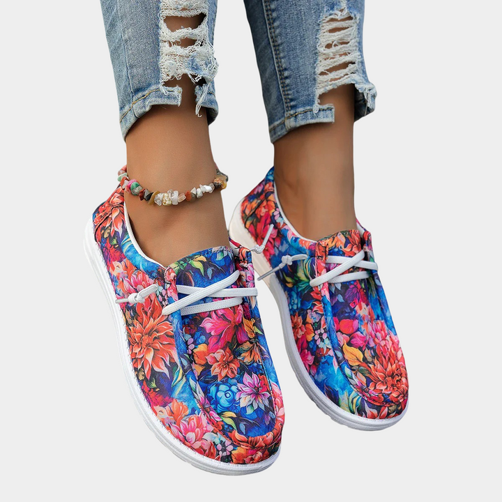 Alexandra™ | Floral Comfort Shoes