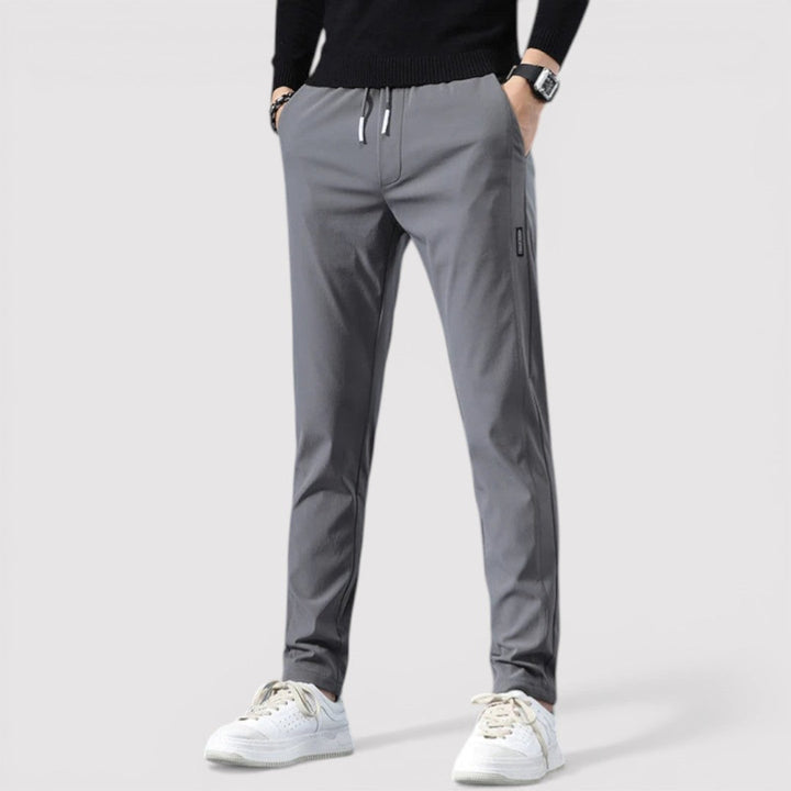 Michael Sydney men's slim pants, front view