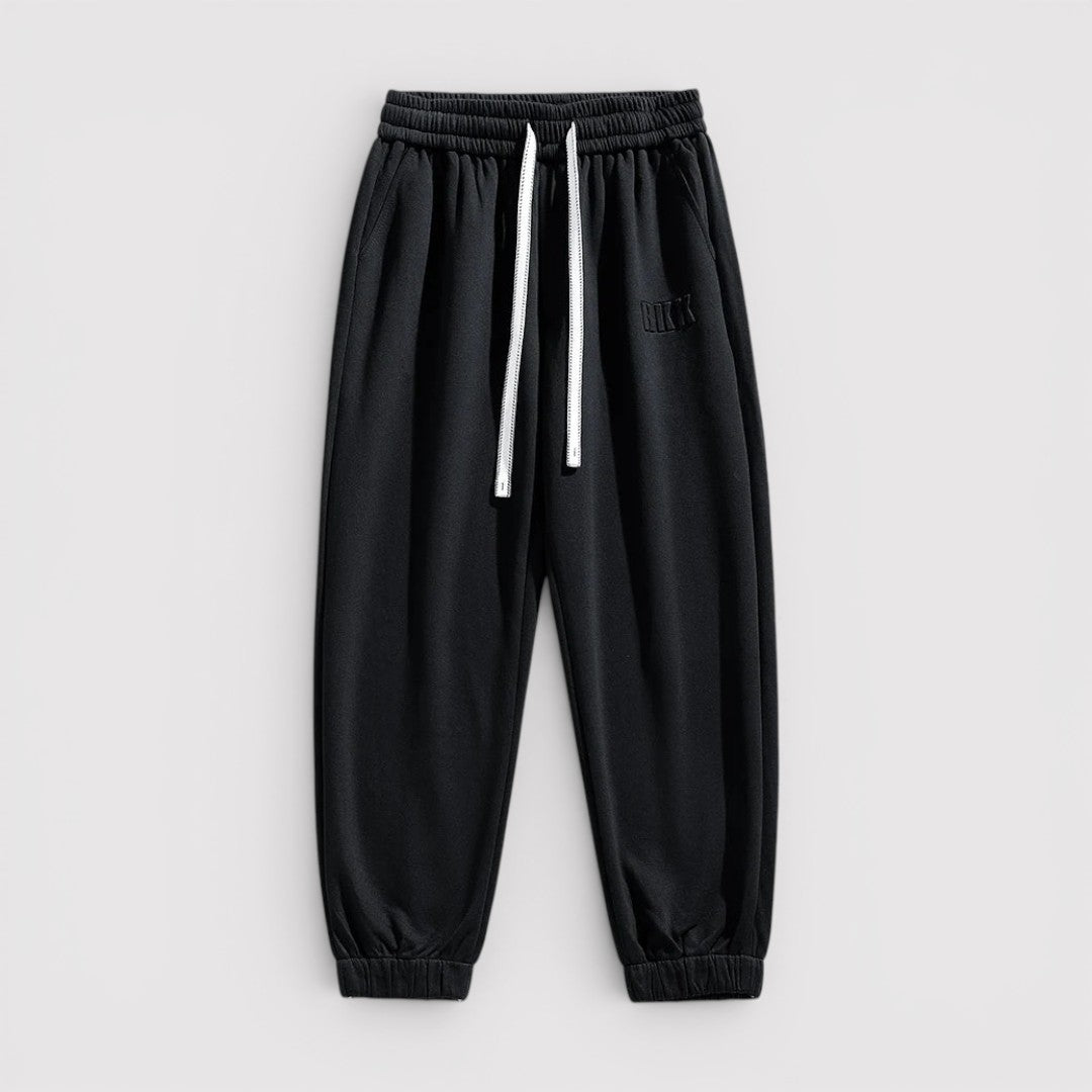 Michael Sydney men's stretch joggers, front view