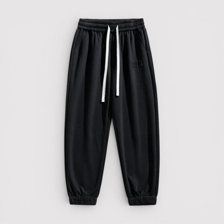 Michael Sydney men's stretch joggers, front view