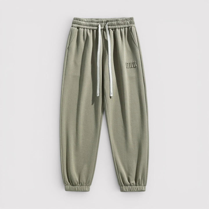 Michael Sydney men's stretch joggers, front view