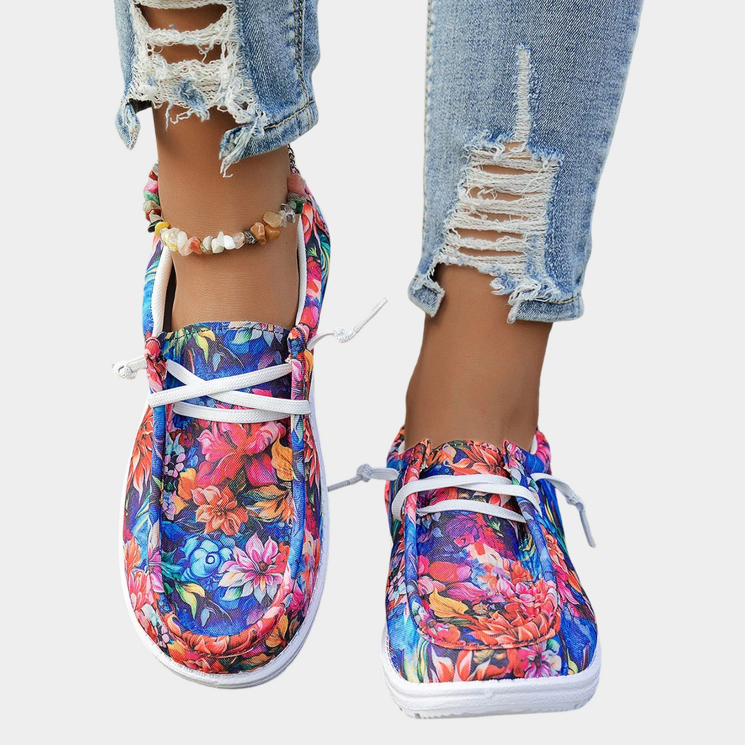 Alexandra™ | Floral Comfort Shoes