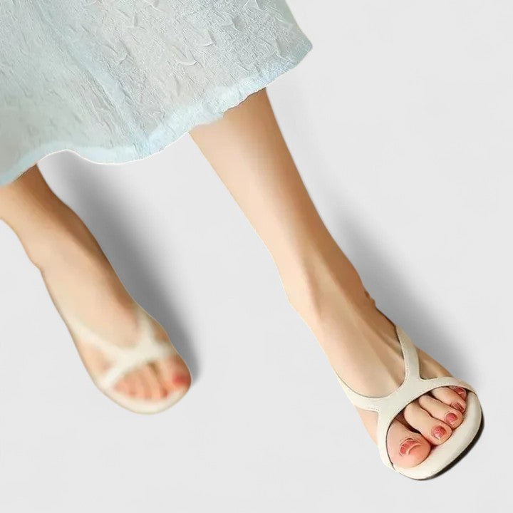 Paige™ | Pearl Block Heel Sandals