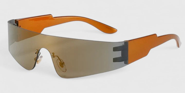 Rhianna™ | Rimless Wraparound Sunglasses